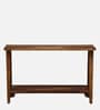 Hayward Sheesham Wood Console Table In Provincial Teak Finish