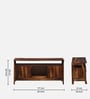 Hayward Sheesham Wood TV Console in Provincial Teak Finish For TVs Up To 46"