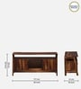 Hayward Sheesham Wood TV Console in Provincial Teak Finish For TVs Up To 46"
