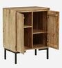 Haywood Solid Wood Cabinet In Natural Finish