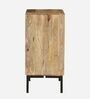 Haywood Solid Wood Cabinet In Natural Finish