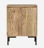 Haywood Solid Wood Cabinet In Natural Finish