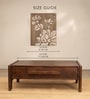 Haze Coffee Table In Brown Colour Haze Coffee Table In Brown Colour