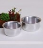 Hazel Aluminium Non-Stick Patila-Set of 2( 1.4 Ltr )