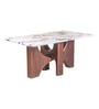 Hazel 6 Seater MarbleTop Dining Table