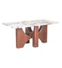 Hazel 6 Seater MarbleTop Dining Table