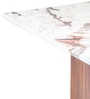 Hazel 6 Seater MarbleTop Dining Table