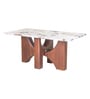 Hazel 6 Seater MarbleTop Dining Table