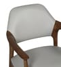 Hazel Ash wood Dining Chairs In Beige Colour (Set Of 2 )