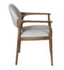 Hazel Ash wood Dining Chairs In Beige Colour (Set Of 2 )