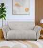 Hazel Fabric 2 Seater Sofa In Beige Colour