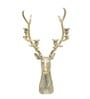 Hazel Deer With 4 Arm Gold Metal Candle
Holder