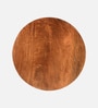 Hazel Mango Wood End Table In Tubbaq Finish