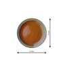 Hazel Satin 10 Inch Brown Ceramic Dinner Plate