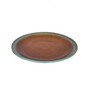 Hazel Satin 10 Inch Brown Ceramic Dinner Plate