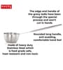 HAZEL Stainless Steel Ladle with Handle, Doya/Loti Tea Pourer Loti Tea Pourer Canteen Server, Small