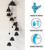Hazel Symphonies (29 Inch) Hand-Painted Ceramic Hanging Bells Wind Chime