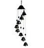 Hazel Symphonies (29 Inch) Hand-Painted Ceramic Hanging Bells Wind Chime