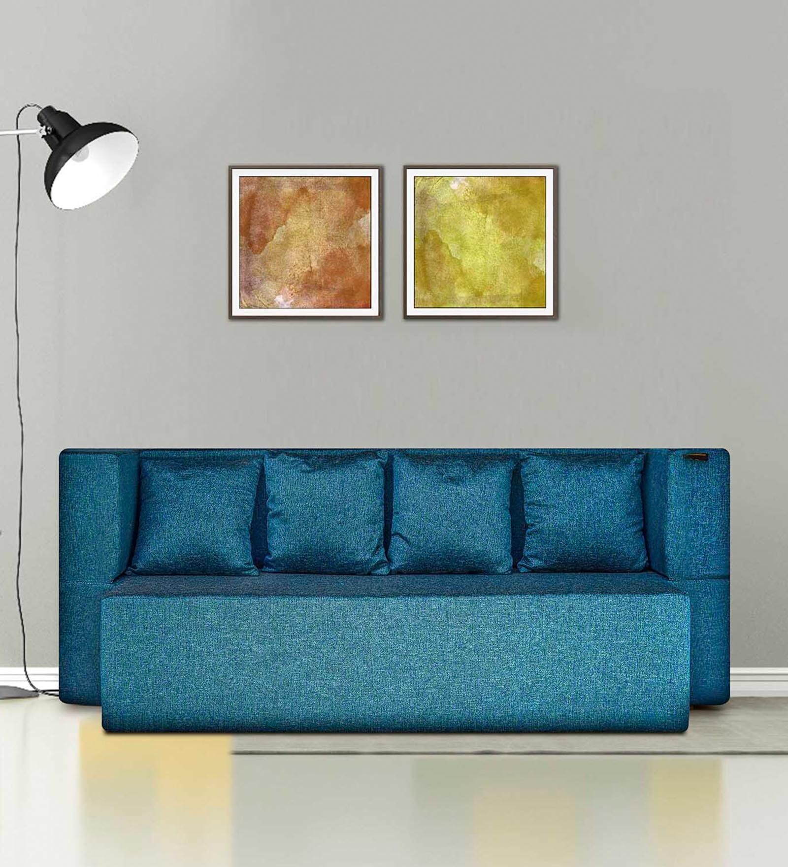 Buy Ace 14 Inch Foam (78x36) In Brown Colour Single Size Sofa Cum