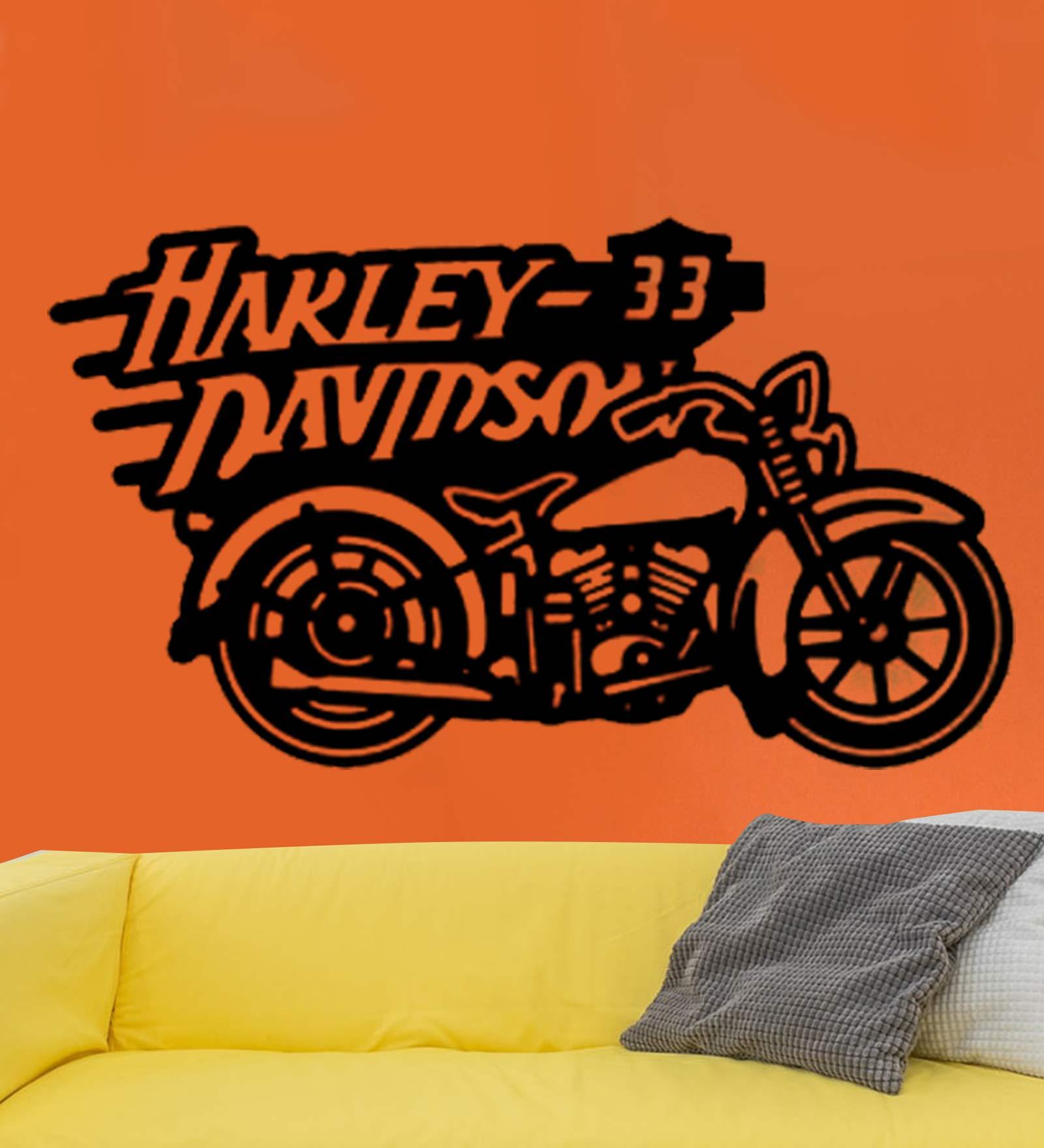 Buy Iron Black Harley Davidson Wall Art at 26 OFF by WallCentre