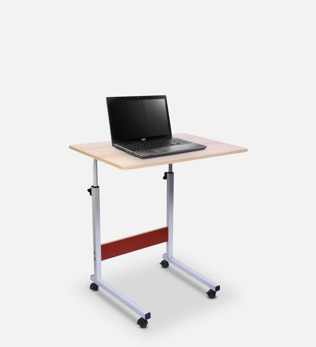 pepperfry empire height adjusting portable laptop table