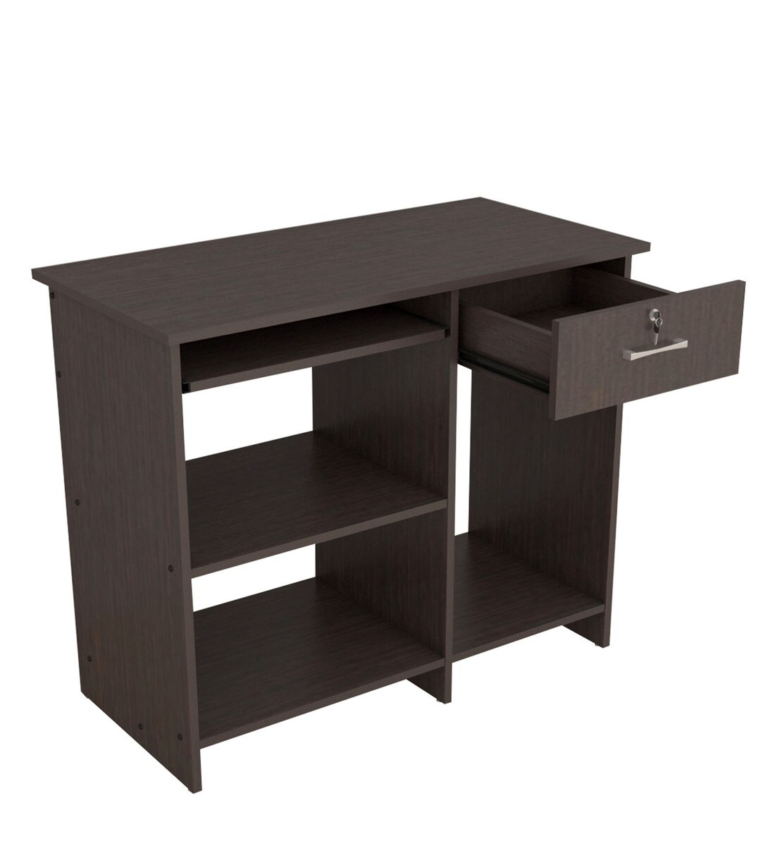 Buy Heimdall Computer Table in Wenge Colour by Wood You Online