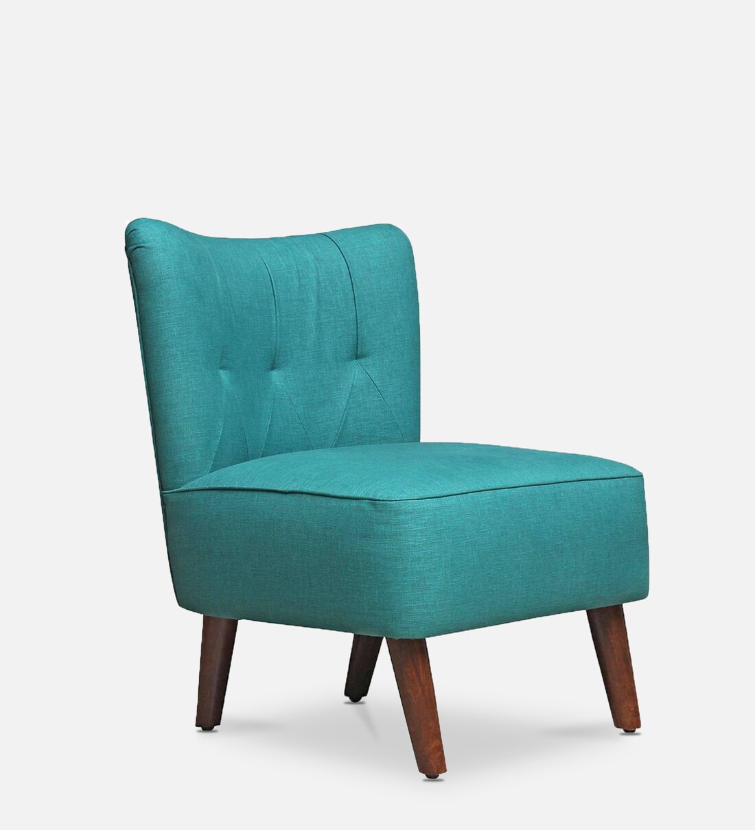 green slipper chair