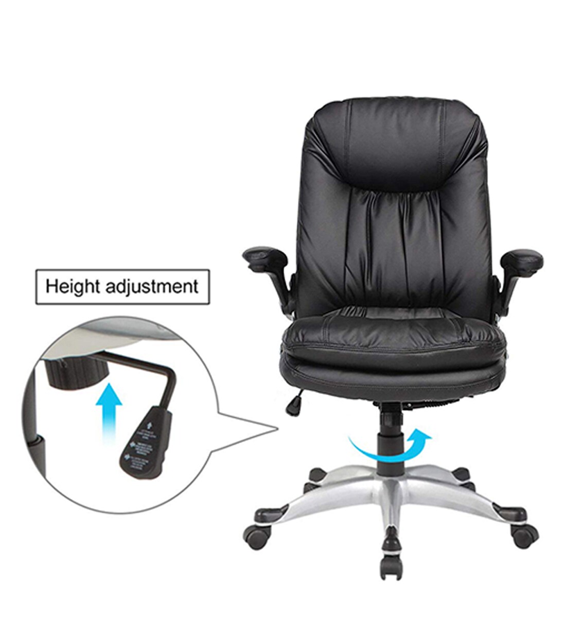 Buy Herp Executive Chair in Black Colour at 35 OFF by Workspace