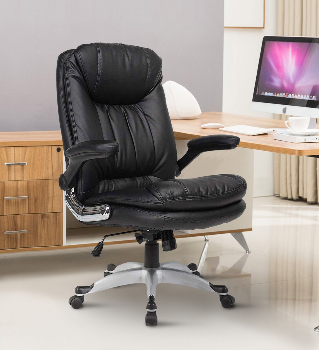 Buy Herp Executive Chair in Black Colour at 35 OFF by Workspace