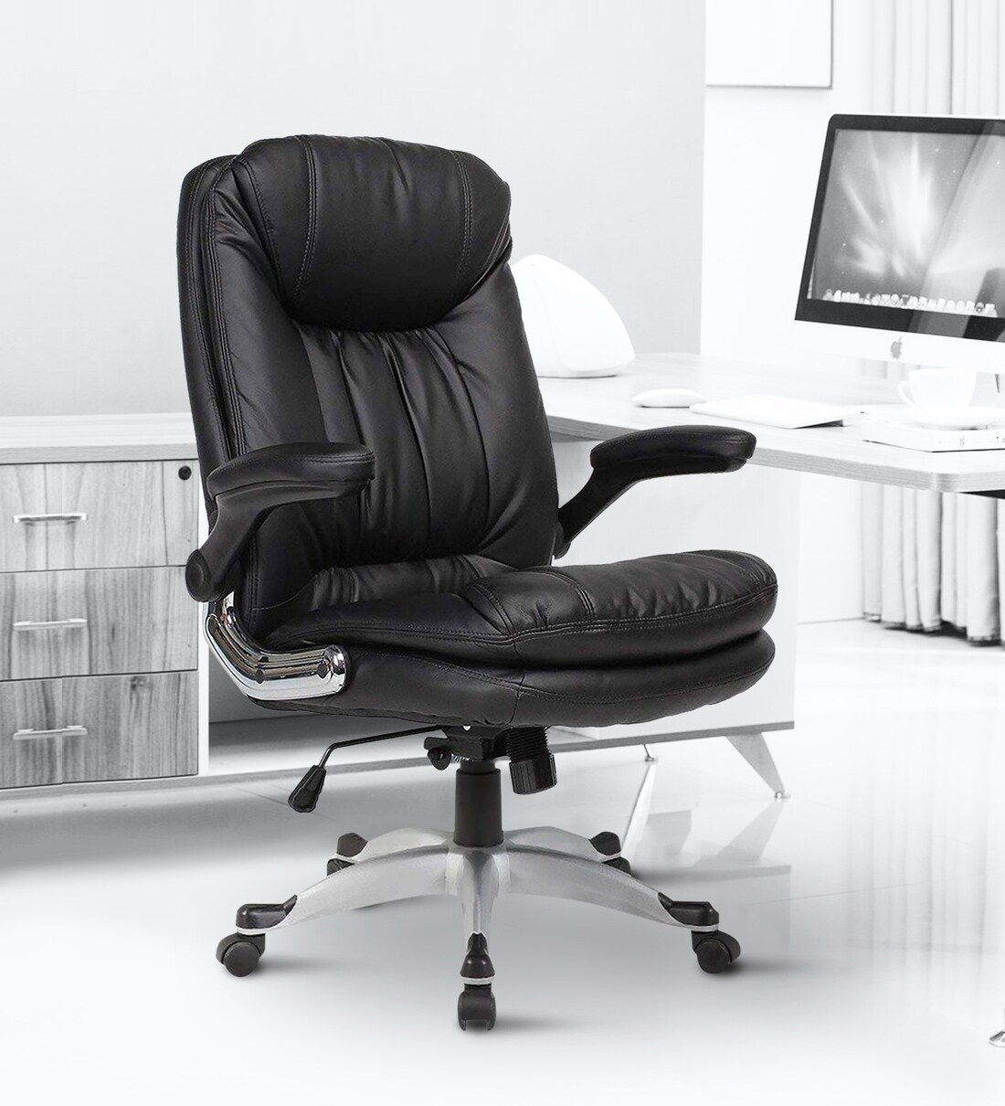 Buy Herp Executive Chair in Black Colour at 35 OFF by Workspace