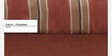 Hena Fabric Sofa Cum Bed in Rust & Brown Colour