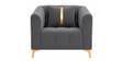 Heritage Tufted Velvet Fabric 3+1 Seater Sofa Set In Grey Colour Heritage Tufted Velvet Fabric 3+1 Seater Sofa Set In Grey Colour