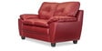 Herman Two Seater Sofa in Red Colour