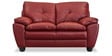 Herman Two Seater Sofa in Red Colour