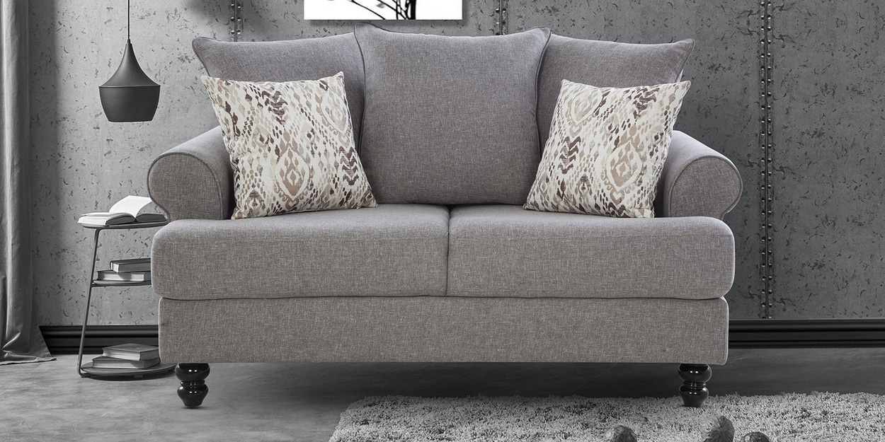 Buy Hereford 2 seater Sofa in Grey Colour at 16 OFF by Urban Living