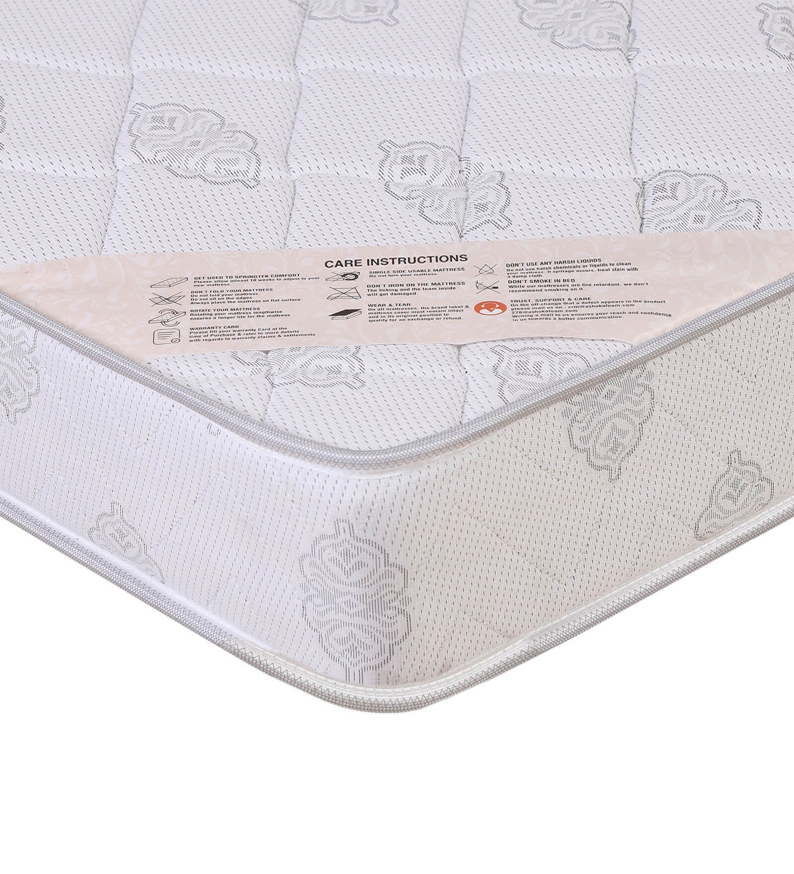 Buy Health Spa 4 inch Coir Single Mattress Online Single Coir Mattresses Single Mattresses