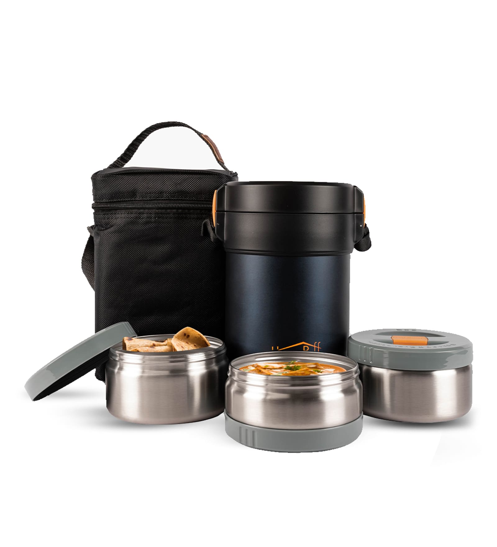 Buy Heatpro Blue Stainless Steel Lunch Box by Homepuff at 48 OFF by