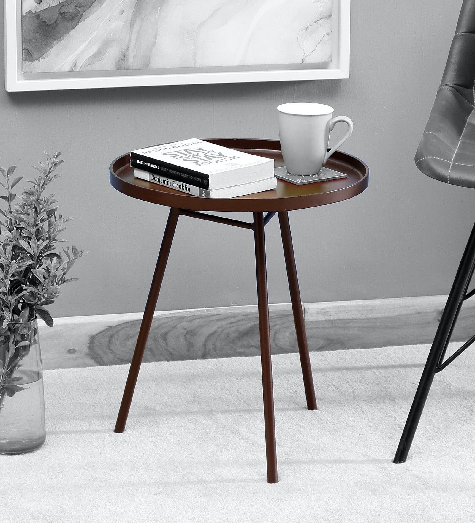 Buy Hector Compact Tray Top End Table at 9 OFF by Bohemiana from
