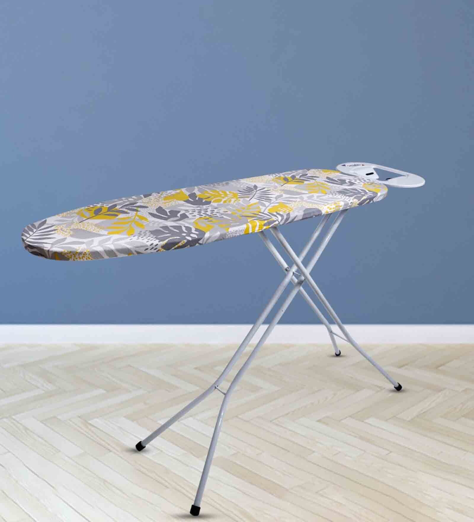 Buy Height Adjustable Stainless Steel Floor Rested Ironing Board at 38