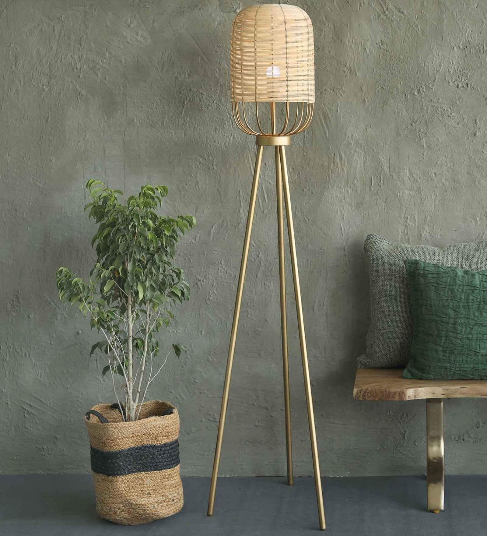 Henka Natural Floor Lamp