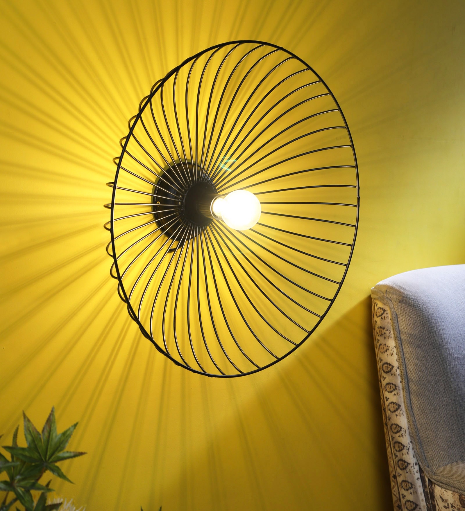 Henley Black Metal Wall Lights