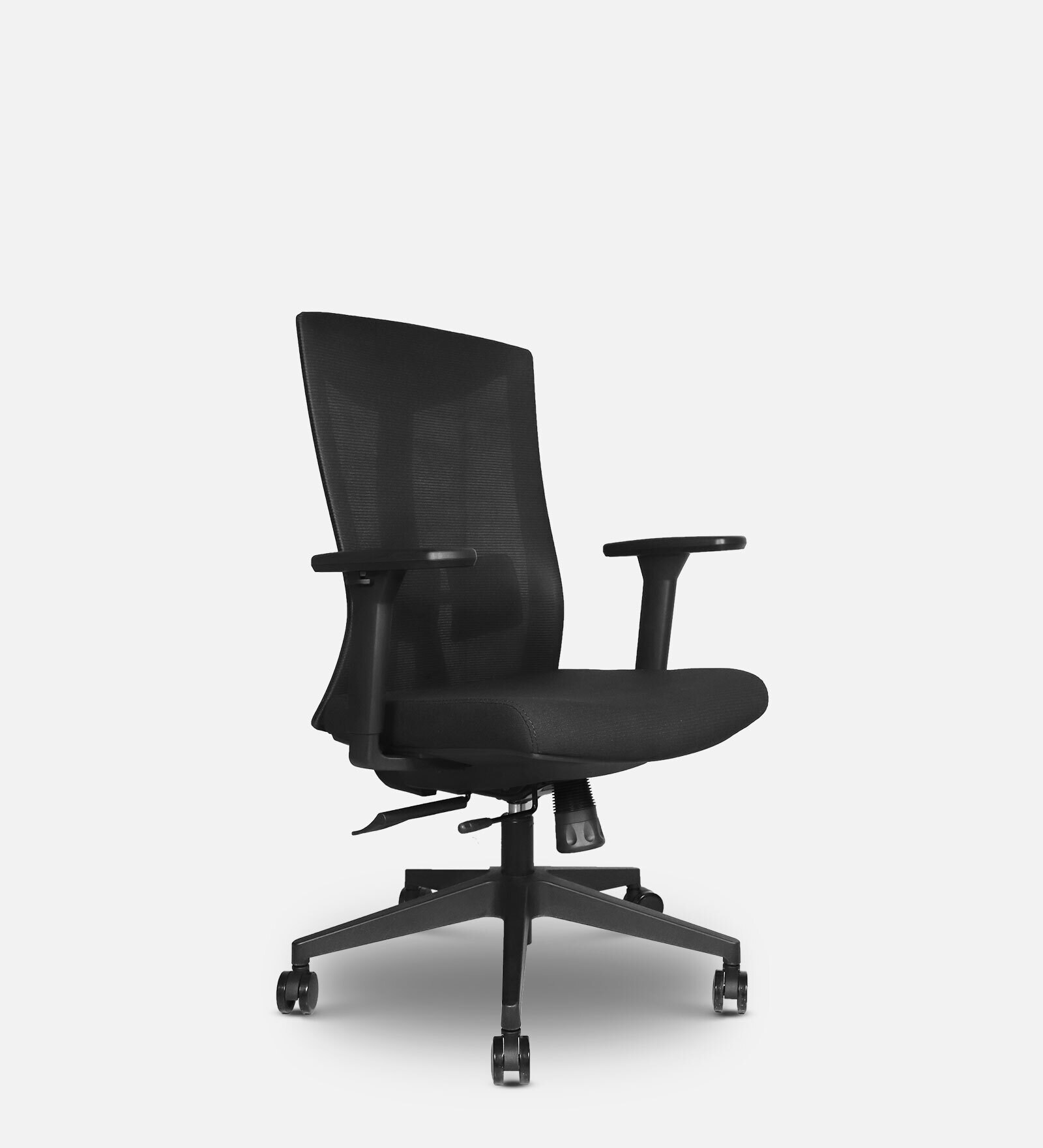 Buy Henry Breathable Mesh Ergonomic Chair in Black Colour at 100 OFF