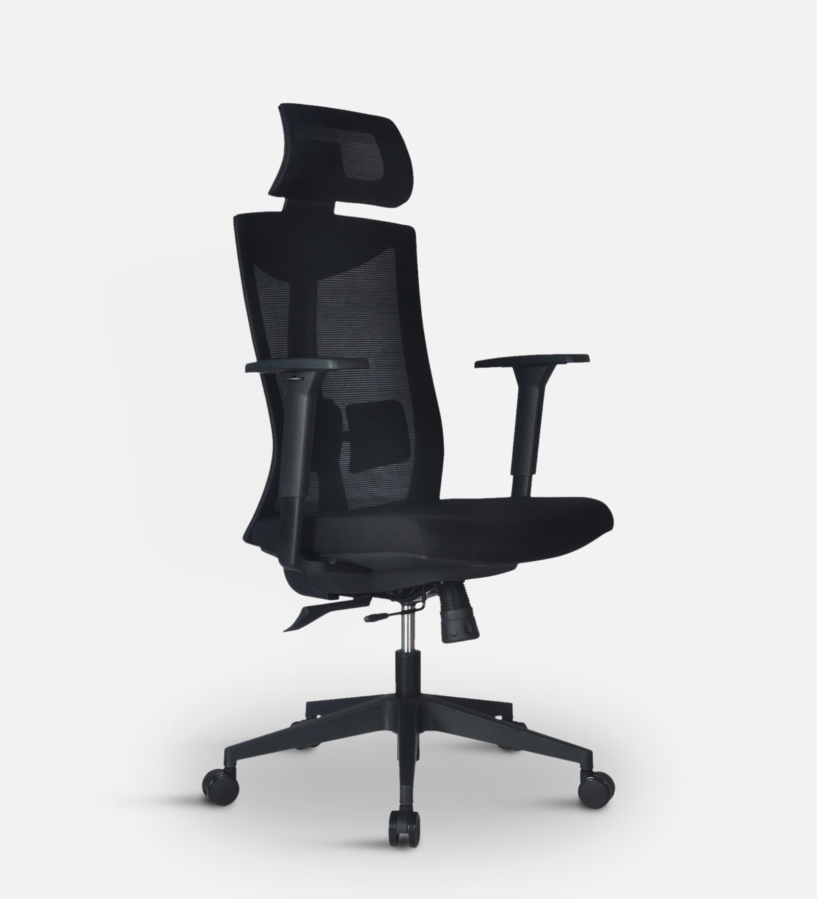 Buy Henry Breathable Mesh Ergonomic Chair in Black Colour at 100 OFF