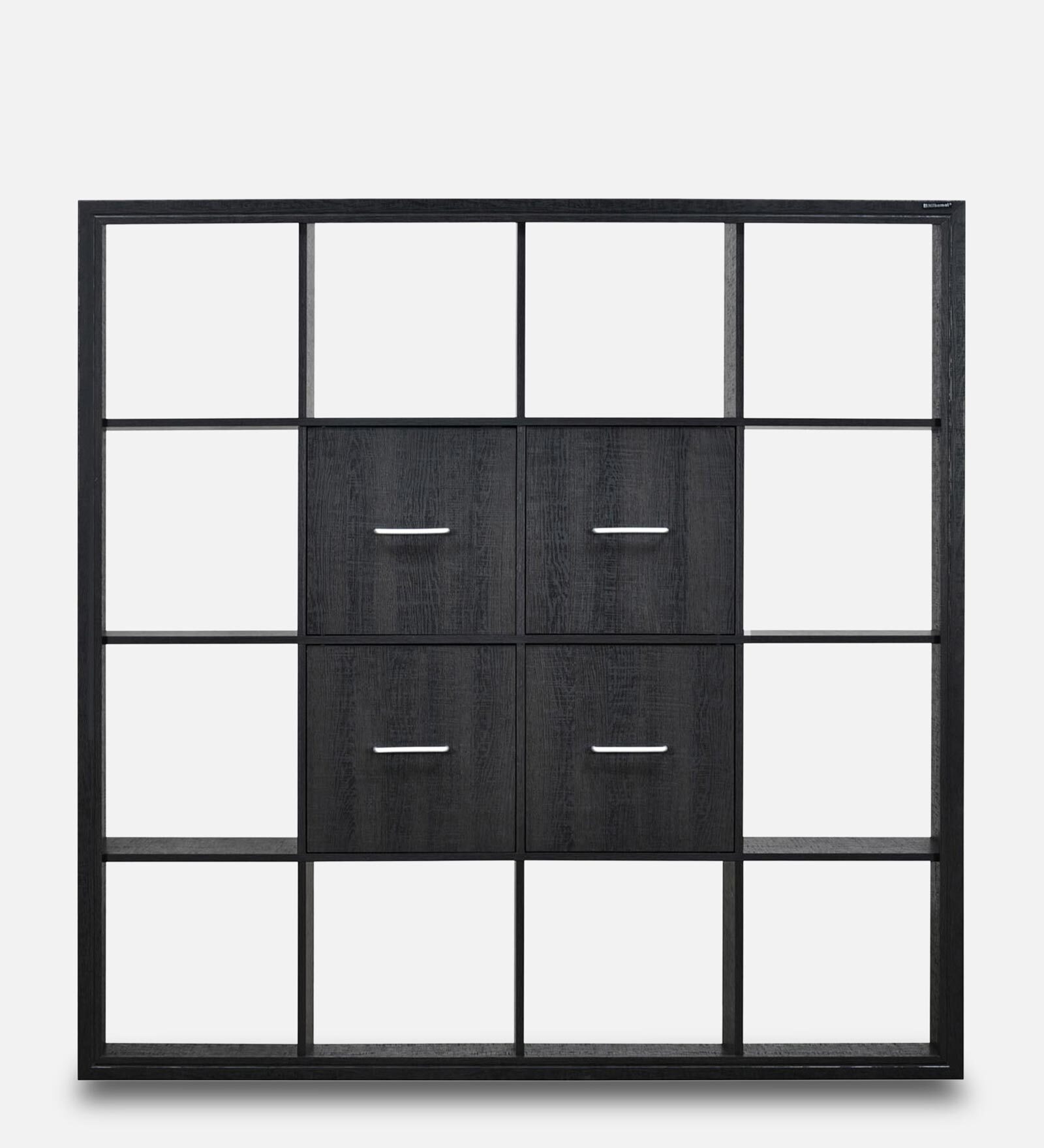 Buy Hera Book Shelf in Light Charcoal Grey Finish at 49 OFF by