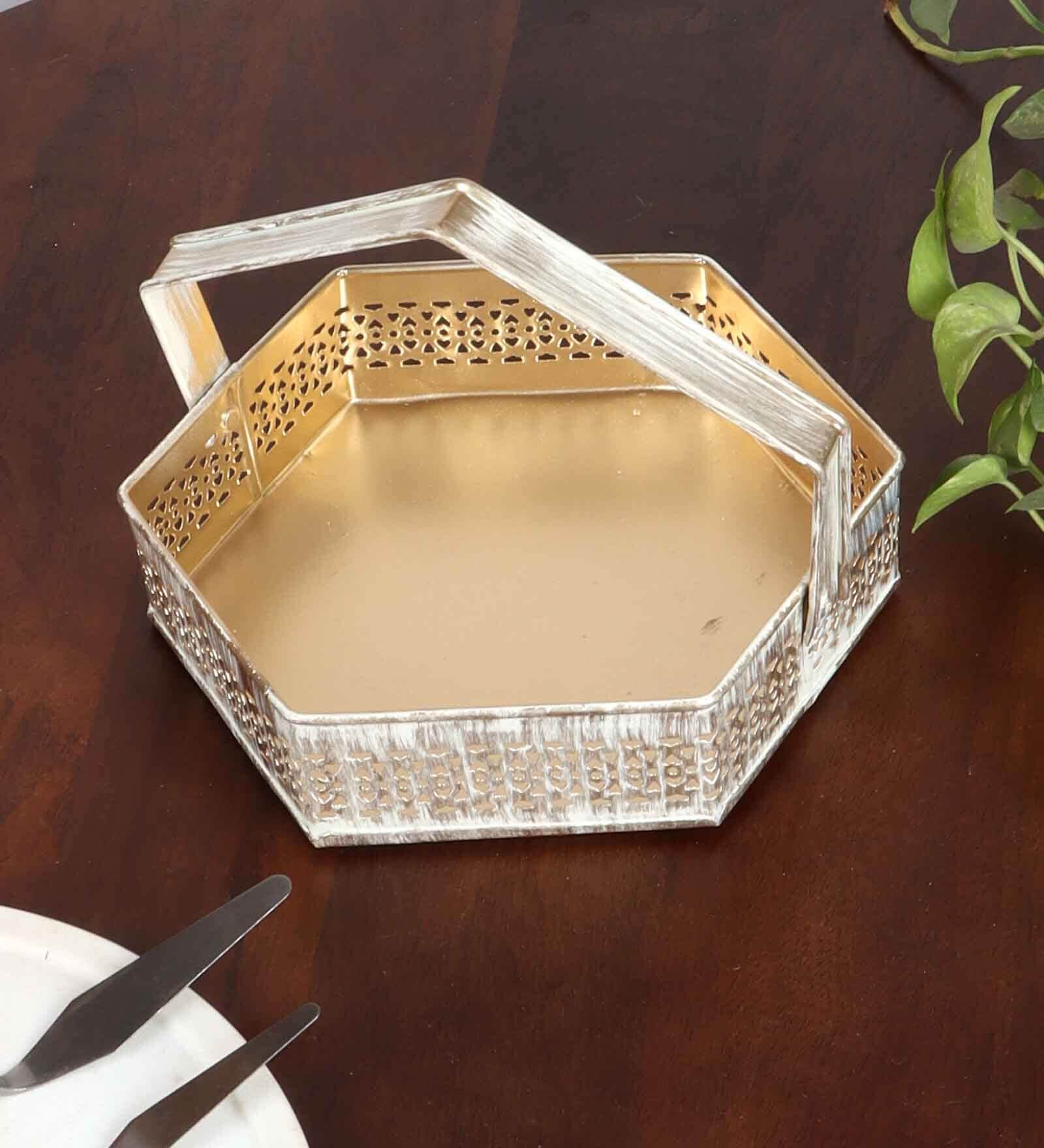 Hexagon Metal Basket