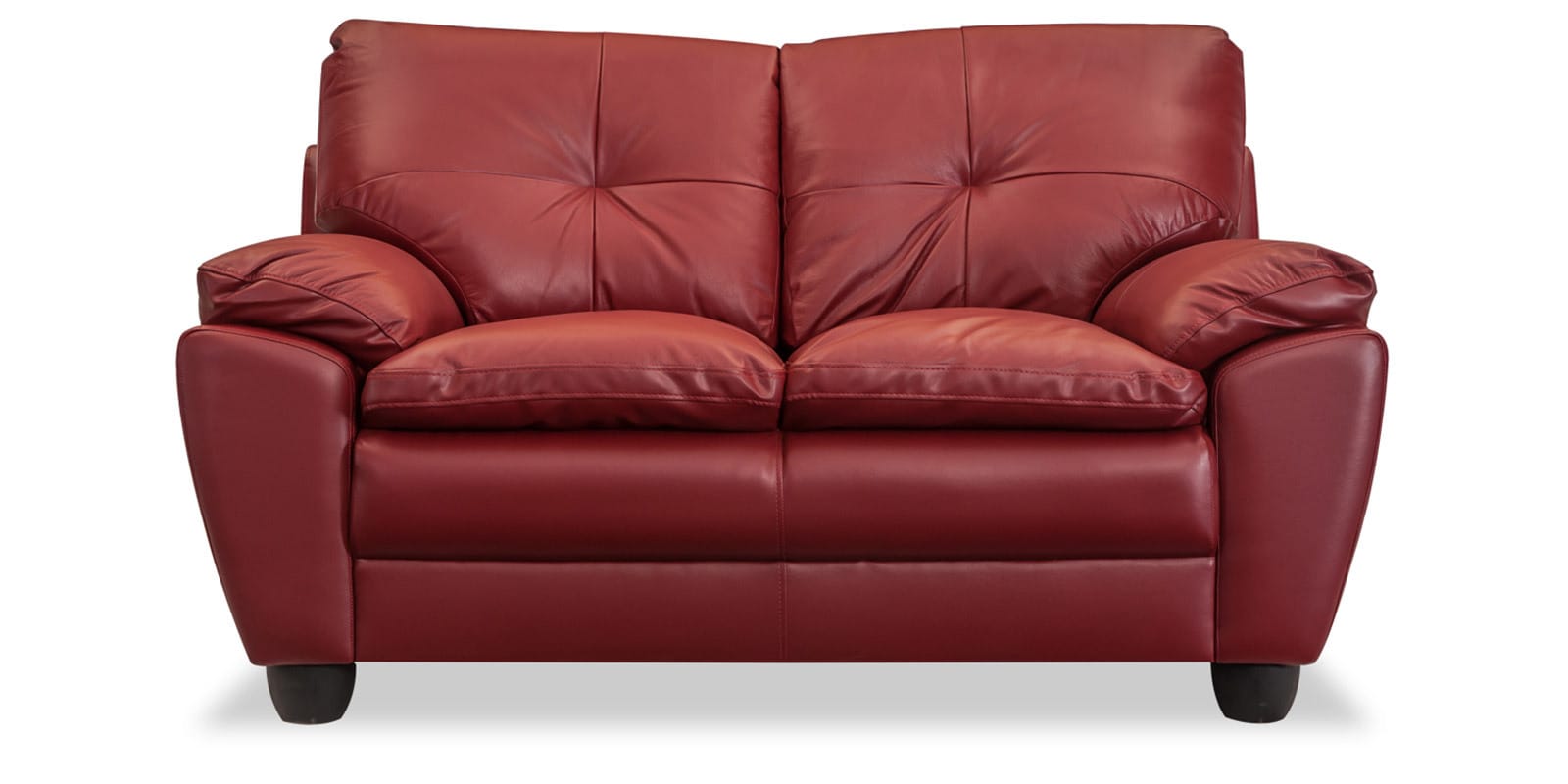 Herman Two Seater Sofa in Red Colour