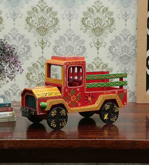 Heritage Truck MDF Transport Decor Curious
