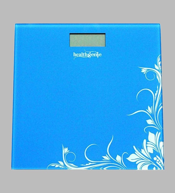 Buy Healthgenie Blue Digital Weighing Scale Online Precision Scales Weighing Scales Homeware Pepperfry Product