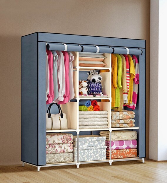 Buy Hewe Fabric Wardrobe by DIY Furniture Online Fabric Wardrobes