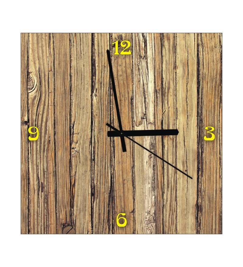Buy Height of Designs Wooden Plank Wall Clock Online Modern Wall